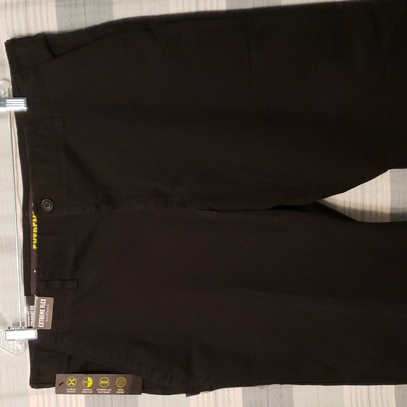 Mens LEE Performance Series Black Pants 42 x 30 NWT Extreme Comfort - Straight - Picture 3 of 10